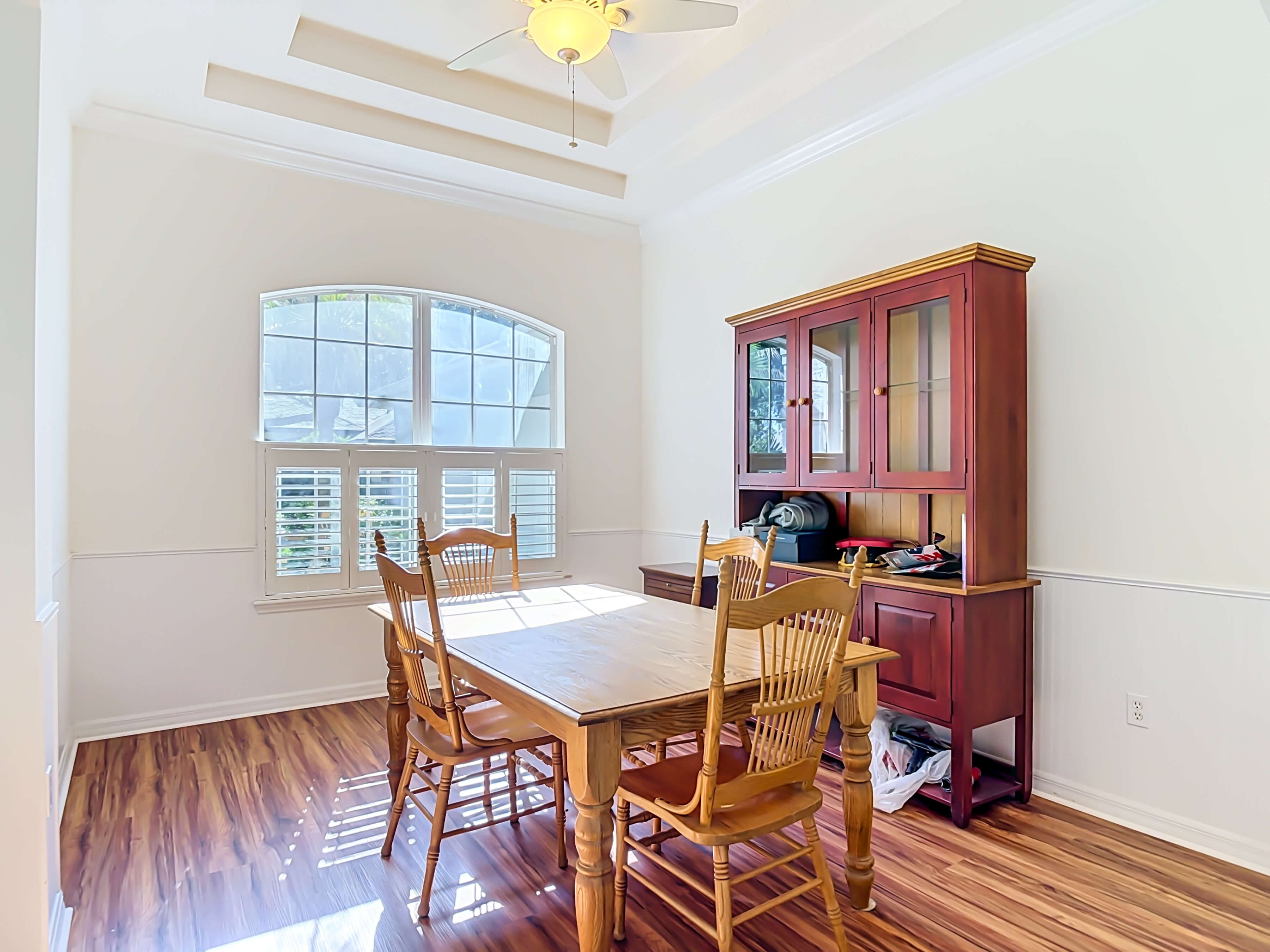 Formal dining room at 14 Egret Drive