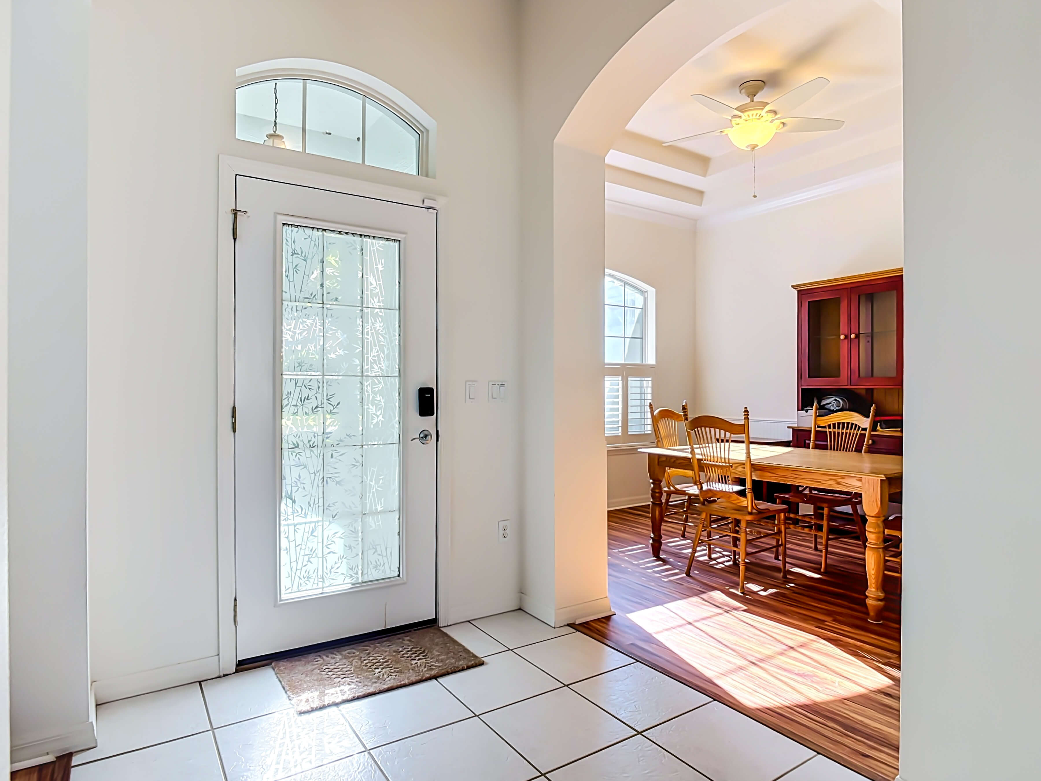 Front entrance at 14 Egret Drive