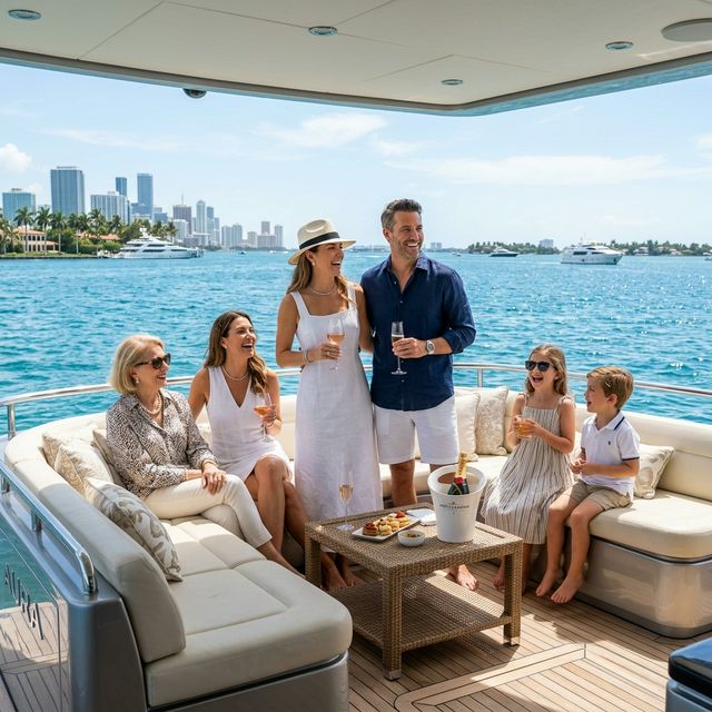 Luxury powerboating and boating lifestyle in Northeast Florida