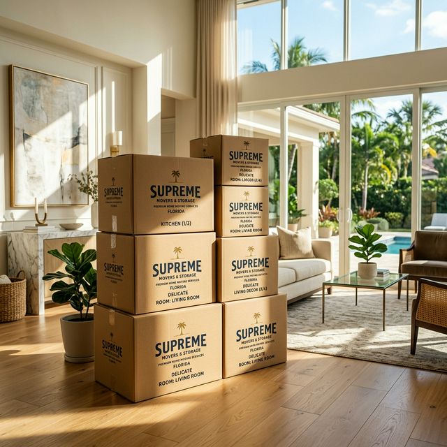 Luxury VIP Moving Boxes