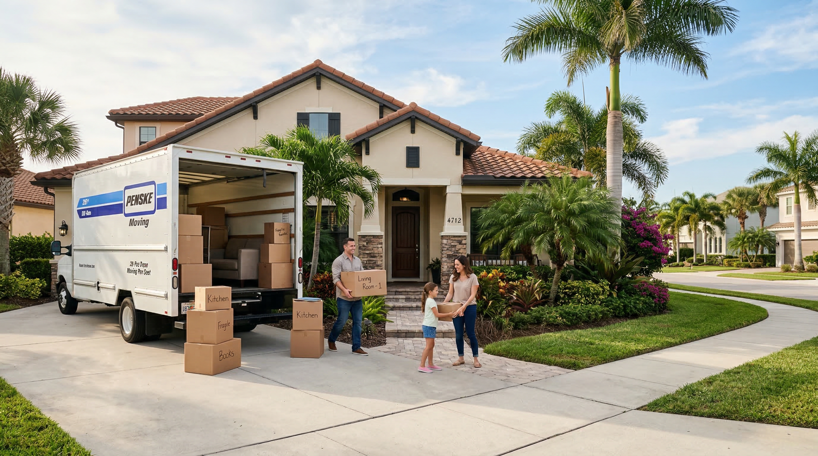 Moving truck
